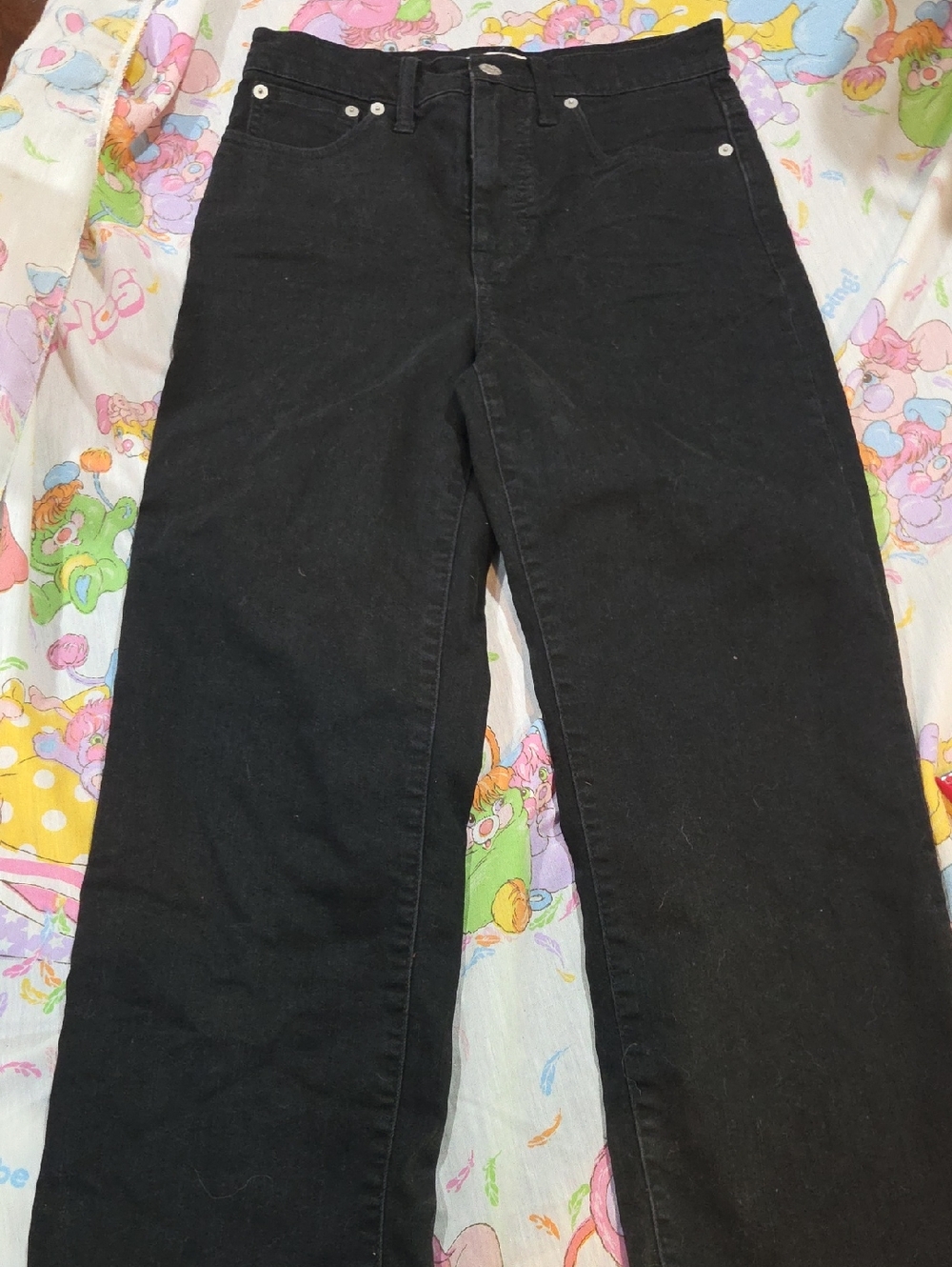 Madewell Black Ankle-Cropped Jeans